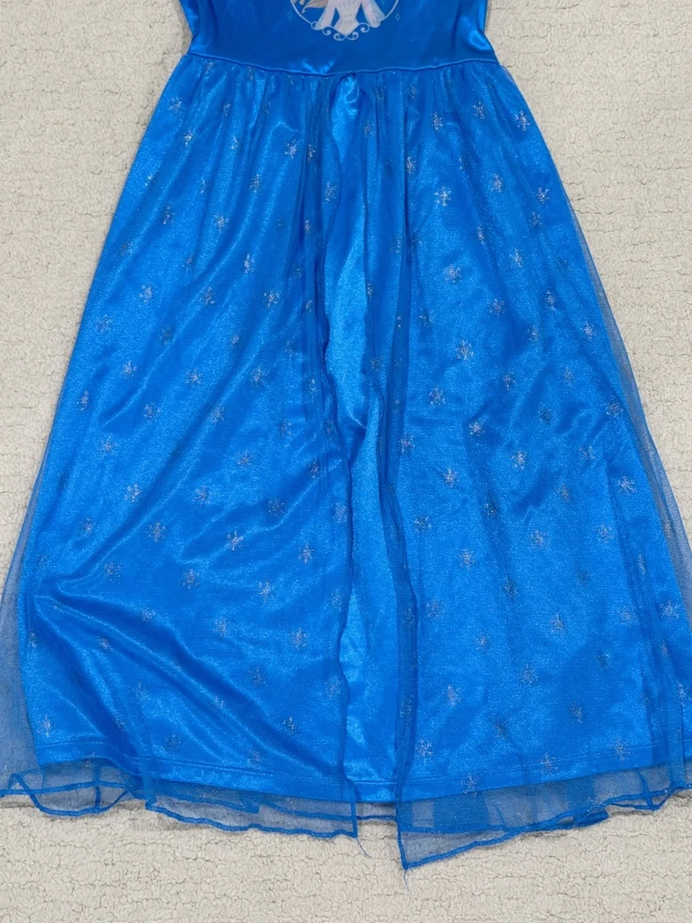 Kids Frozen Pajama Dress Size 6/6X